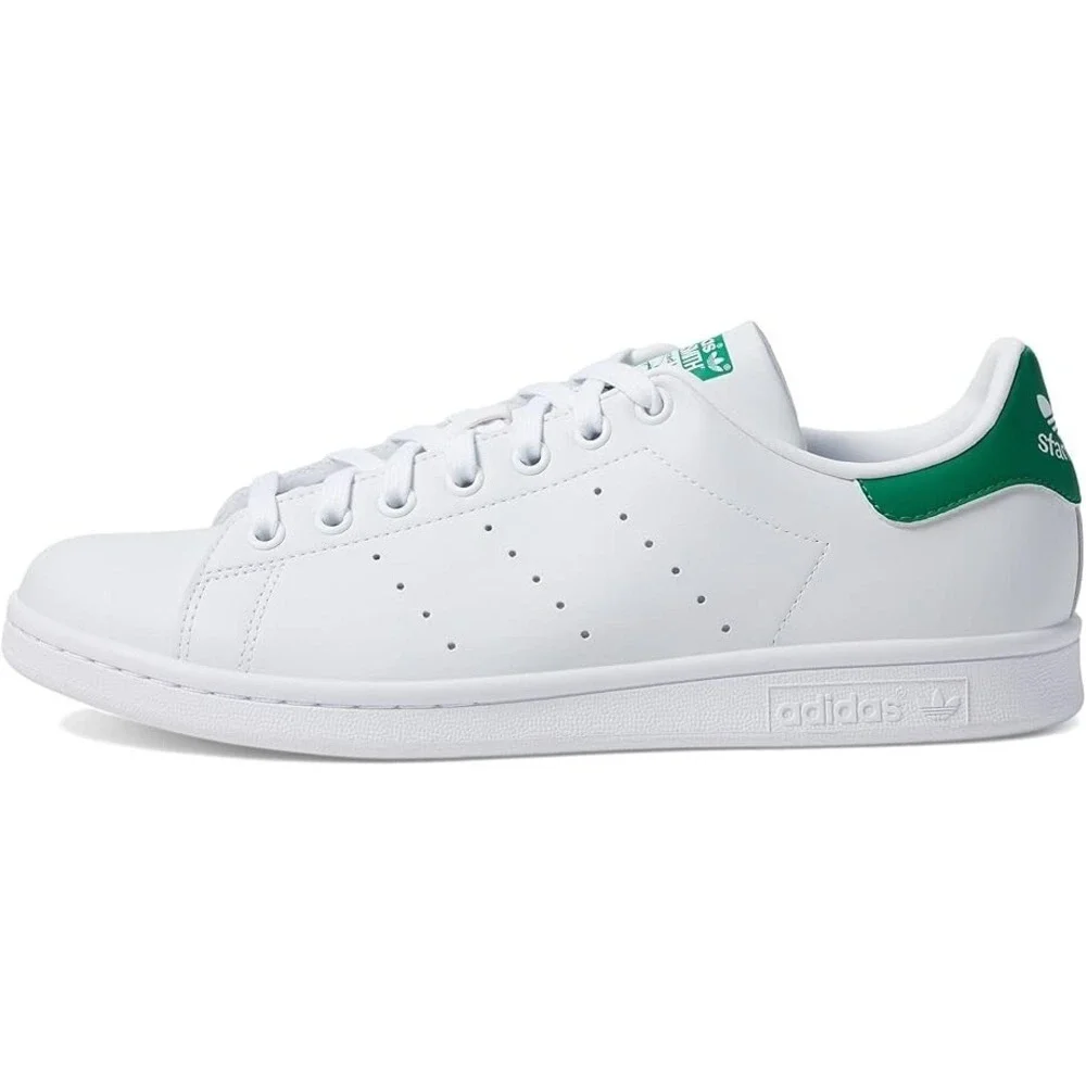 adidas® (Men's SIZE 20 M) Originals Stan Smith™ Tennis Shoes in White/Green